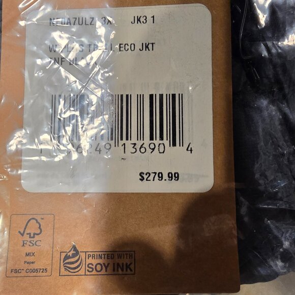 The North Face ThermoBall Eco 2.0 Plus Size Jacket - Women's 3X Black NWT NEW - Picture 7 of 7